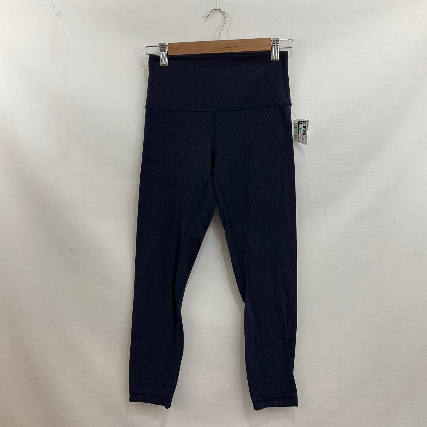 Athletic Leggings By Lululemon In Navy, Size: 6