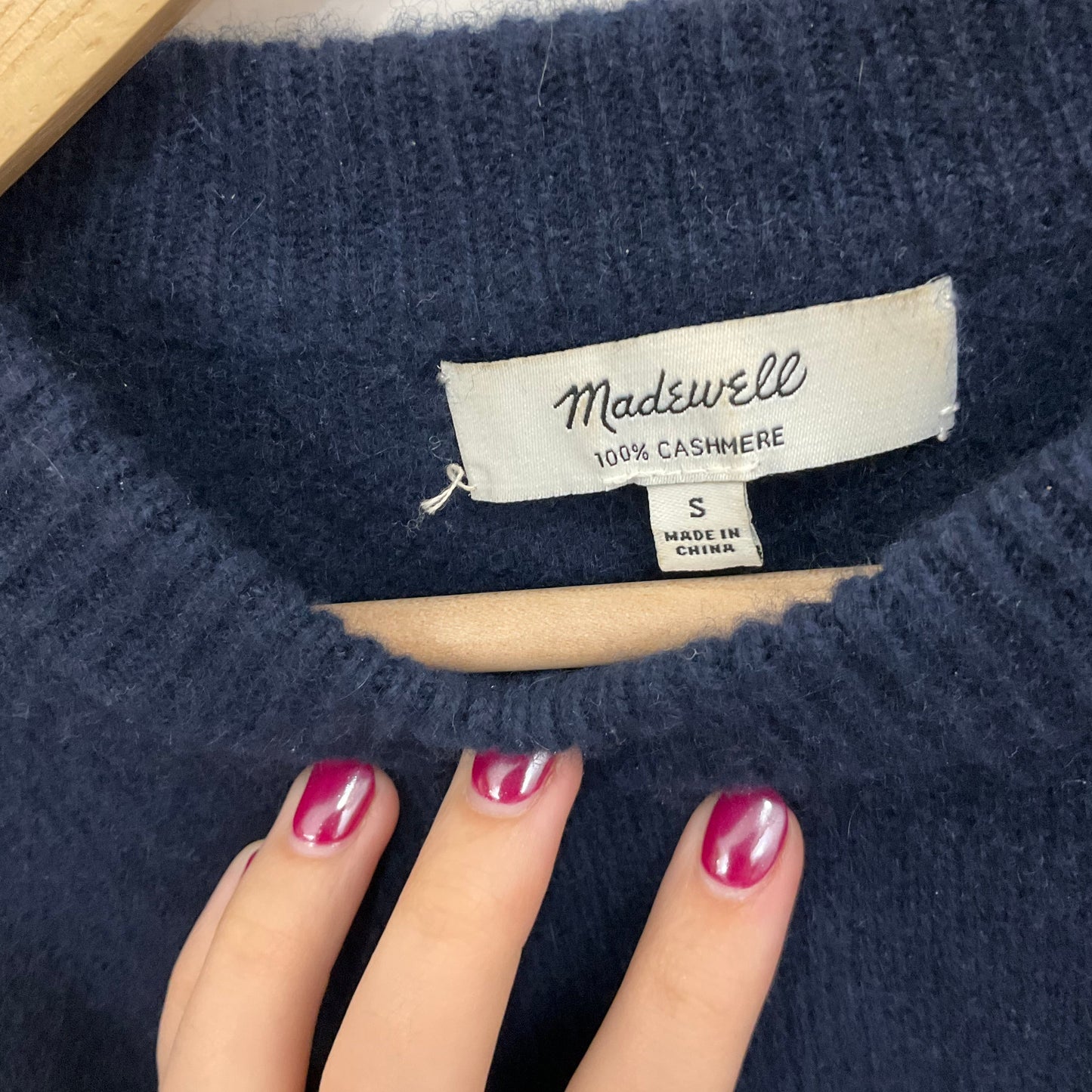 Sweater By Madewell In Navy, Size: S