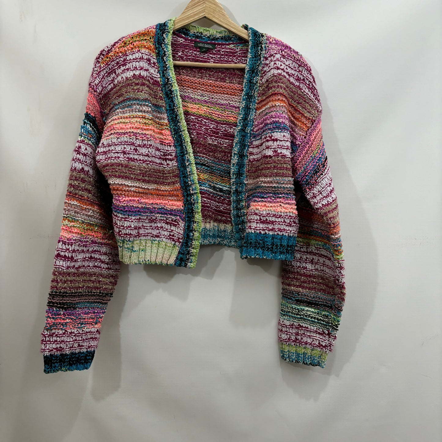 Cardigan By Wild Fable In Multi-colored, Size: Xs