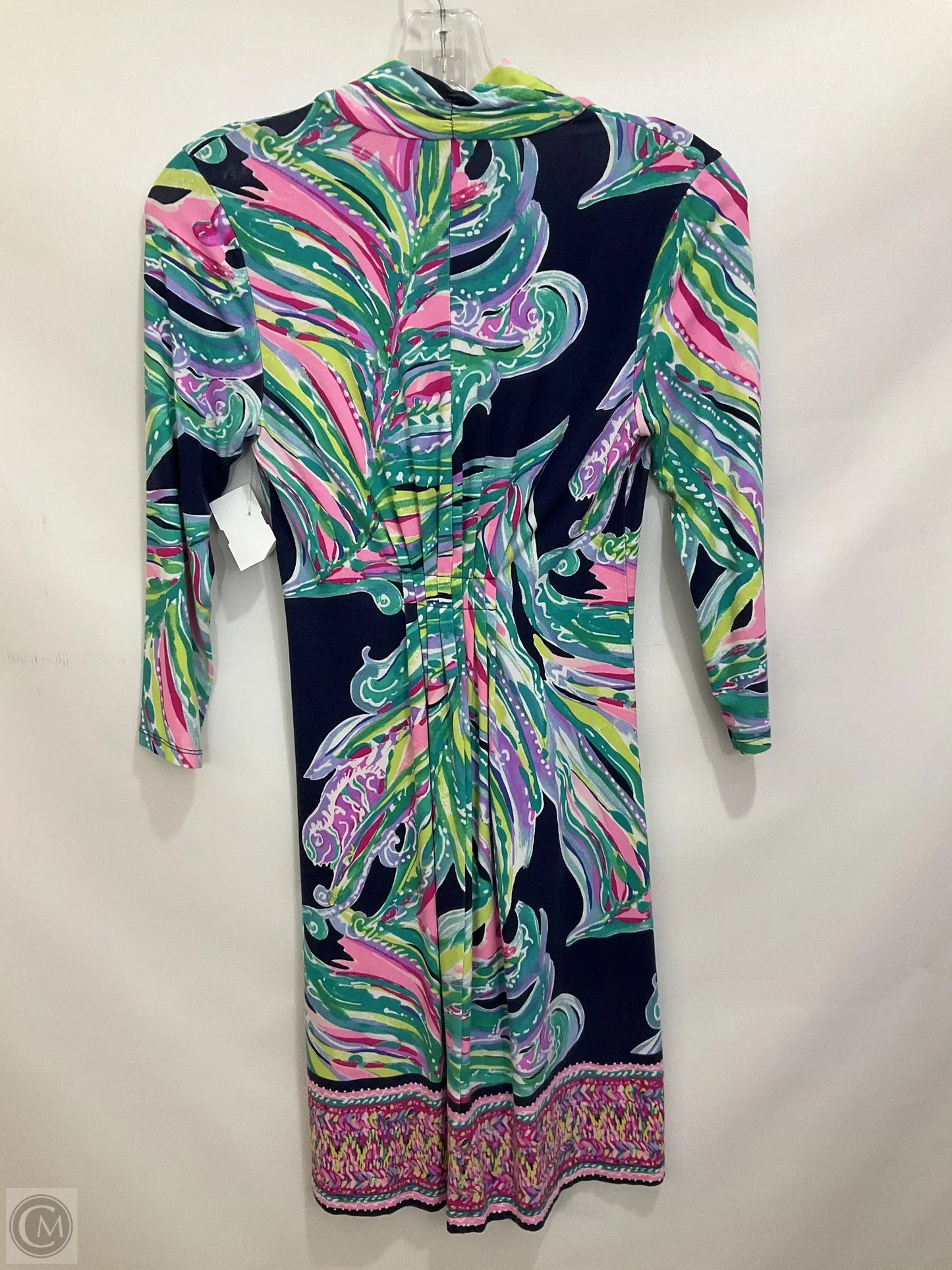 Dress Designer By Lilly Pulitzer In Floral Print, Size: Xs