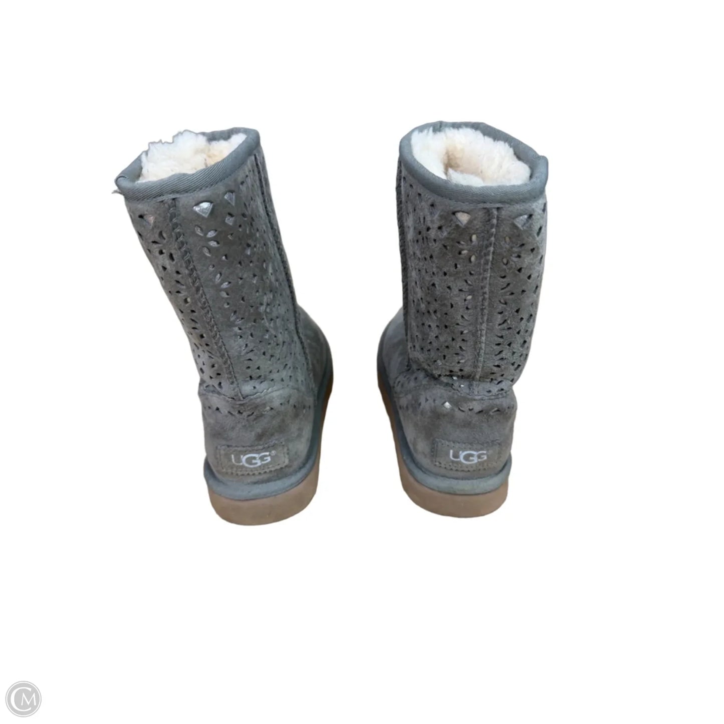Boots Designer By Ugg In Grey, Size: 7