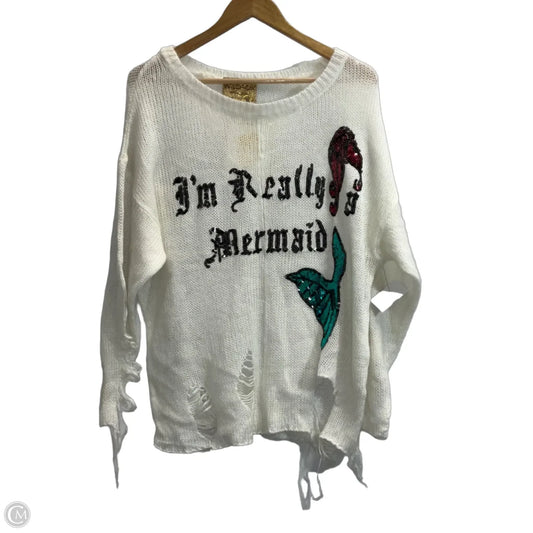 Sweater By Wildfox In White, Size: M