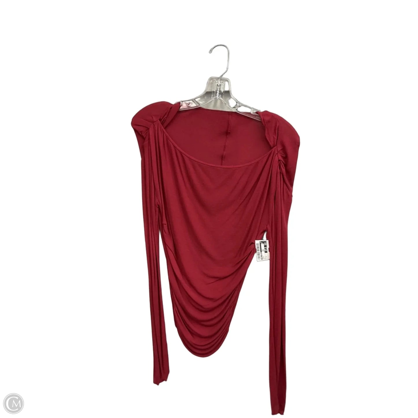 Top Long Sleeve By Free People In Brown, Size: S