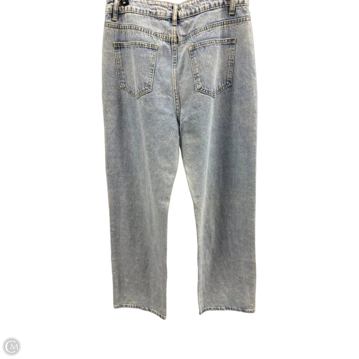 Jeans Straight By Clothes Mentor In Blue Denim, Size: M