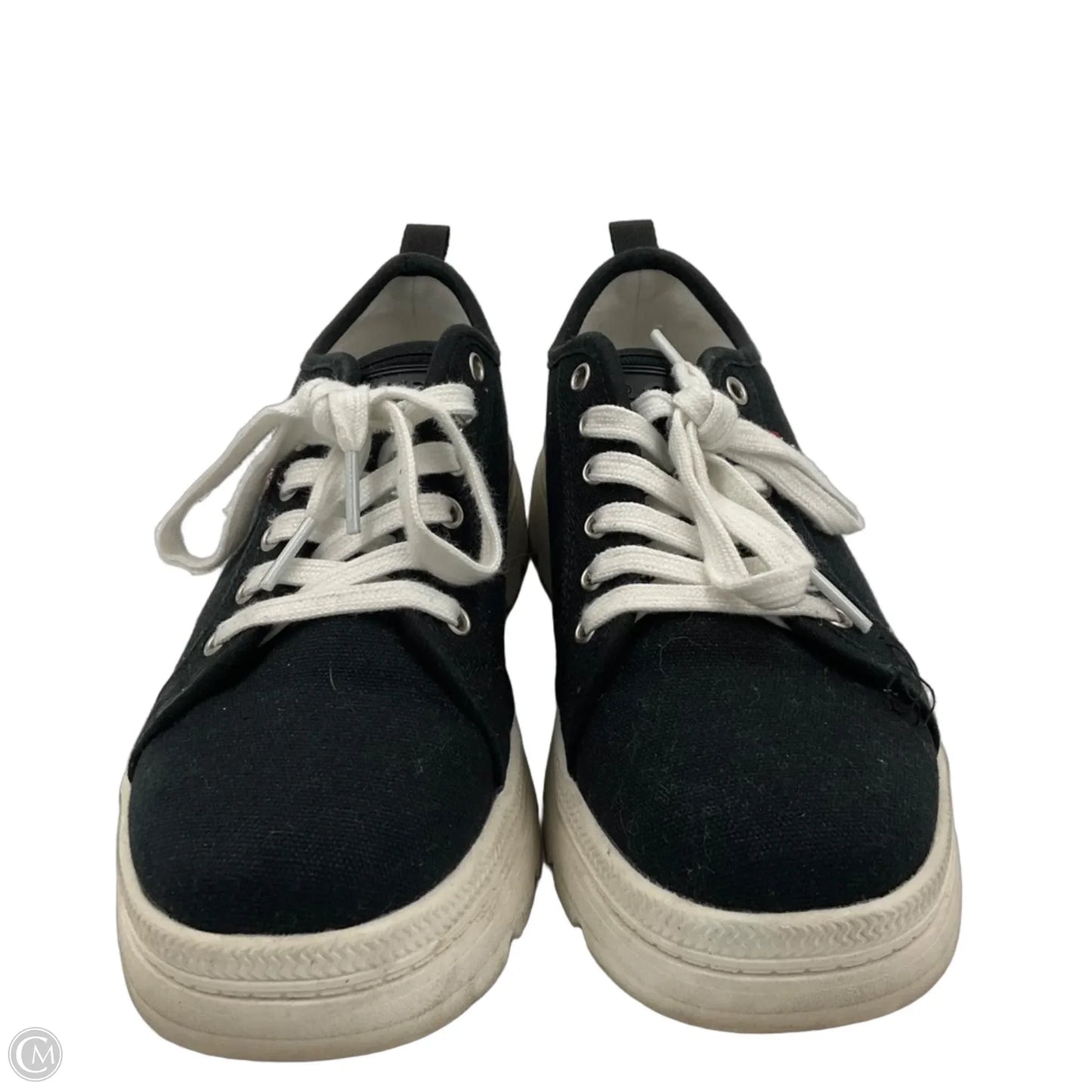 Shoes Sneakers By Levis In Black, Size: 7