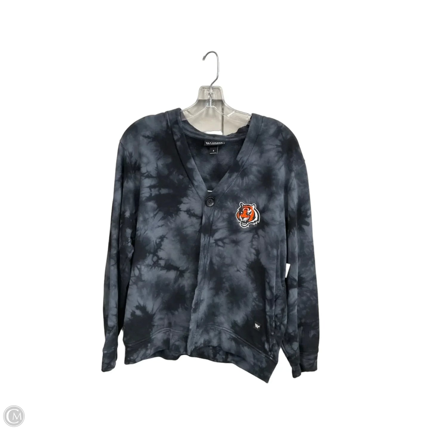 Athletic Jacket By Clothes Mentor In Tie Dye Print, Size: S