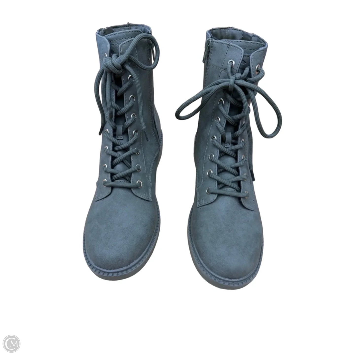 Boots Combat By Clothes Mentor In Green, Size: 9