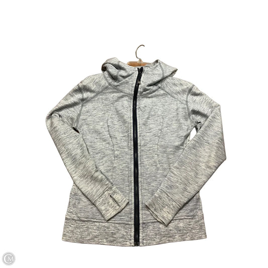Athletic Jacket By Lululemon In Blue, Size: 4