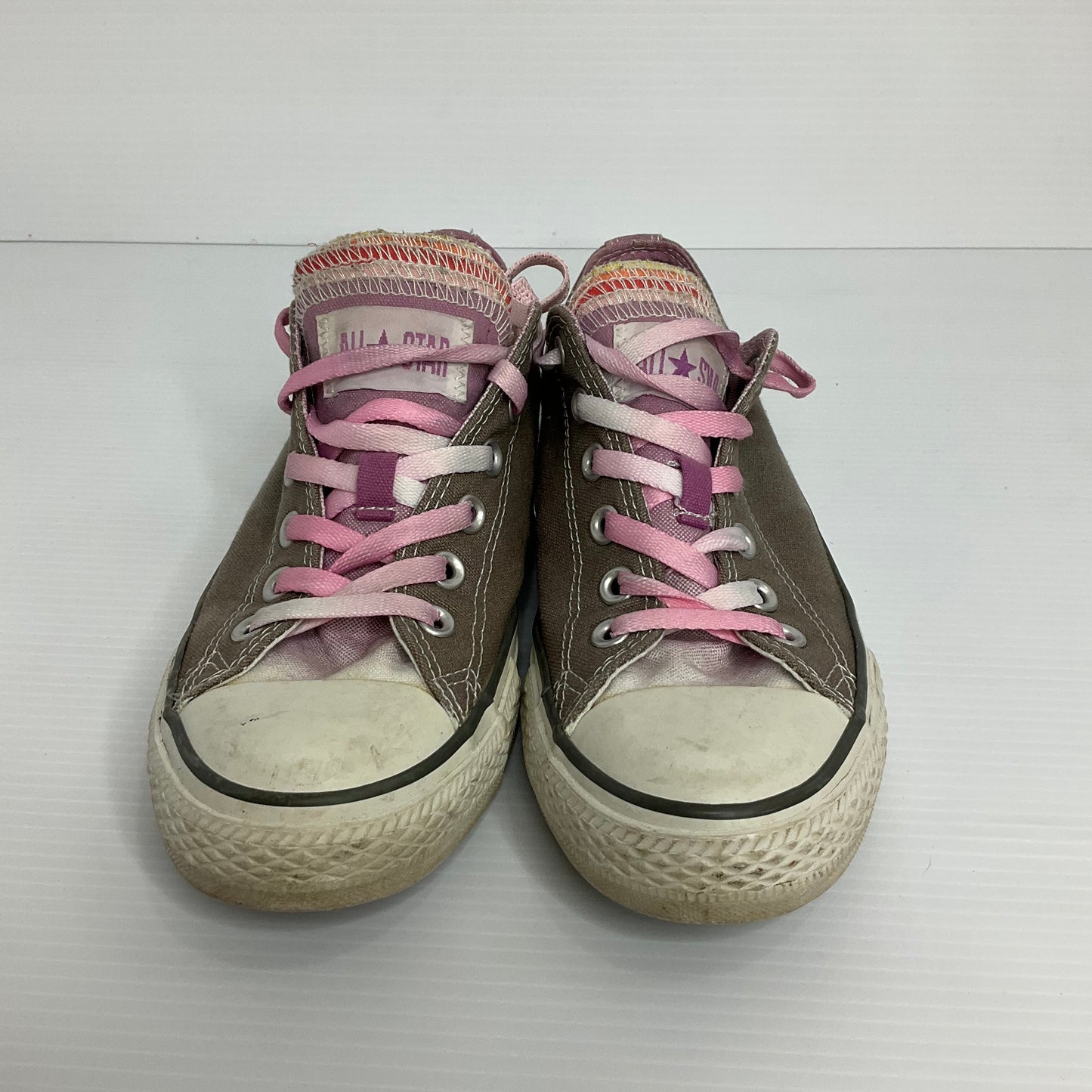 Grey Shoes Athletic Converse, Size 9