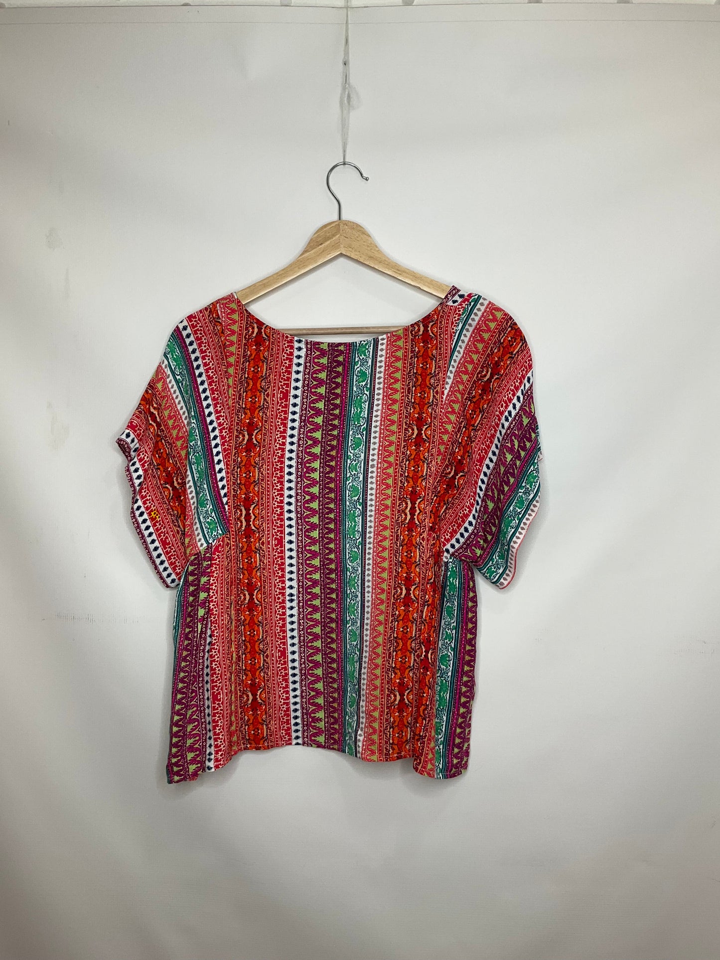 Multi-colored Top Short Sleeve Maeve, Size S