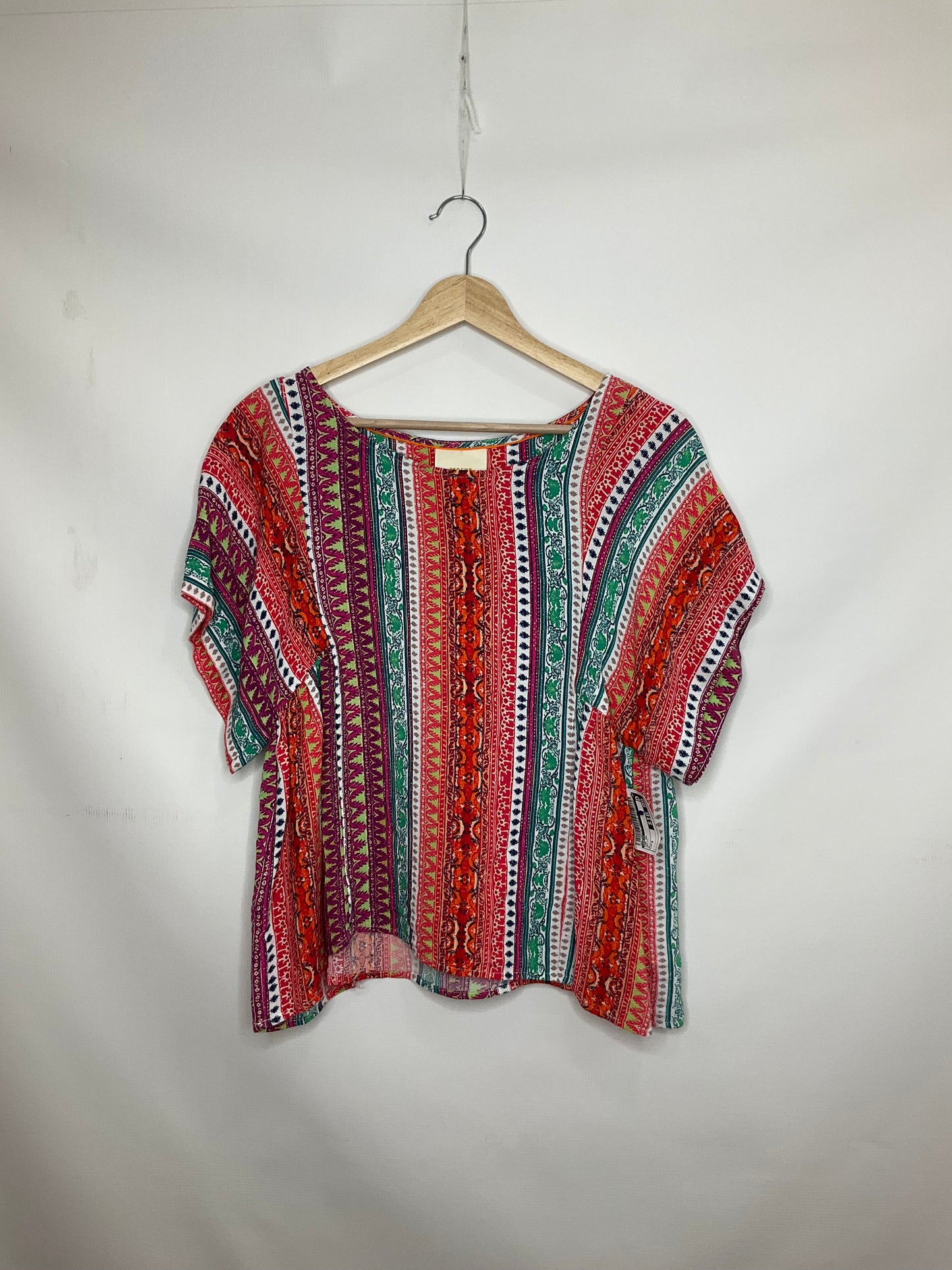 Multi-colored Top Short Sleeve Maeve, Size S