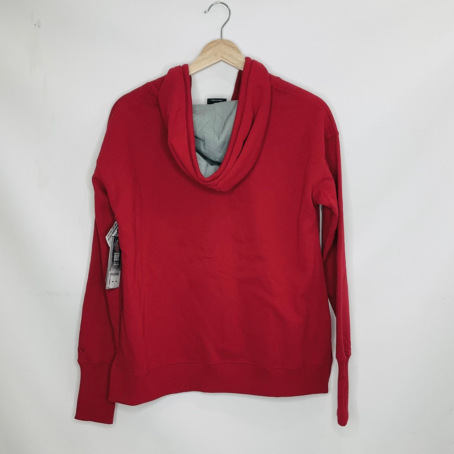 Red Sweatshirt Hoodie Colosseum, Size S