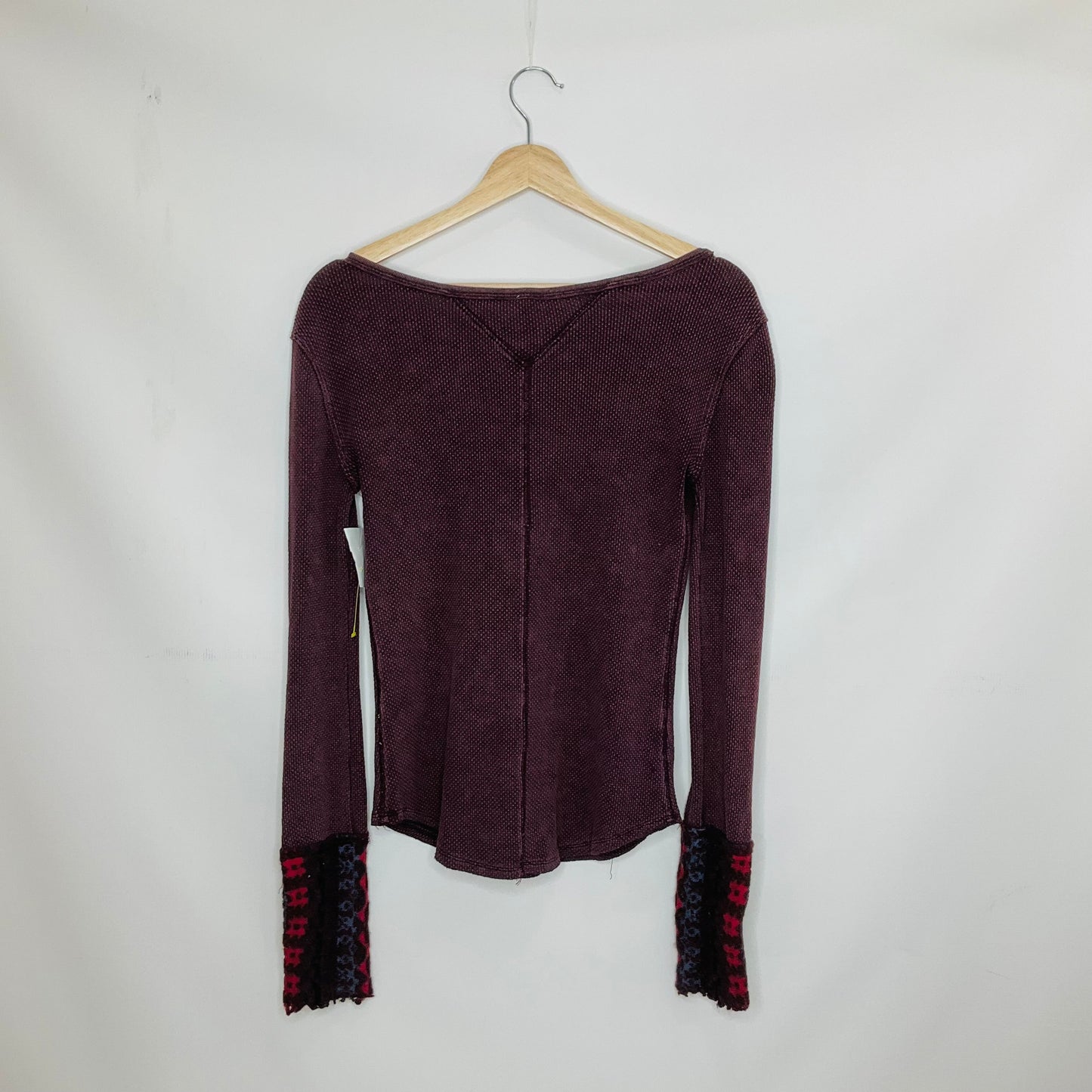 Top Long Sleeve By We The Free In Purple, Size: S