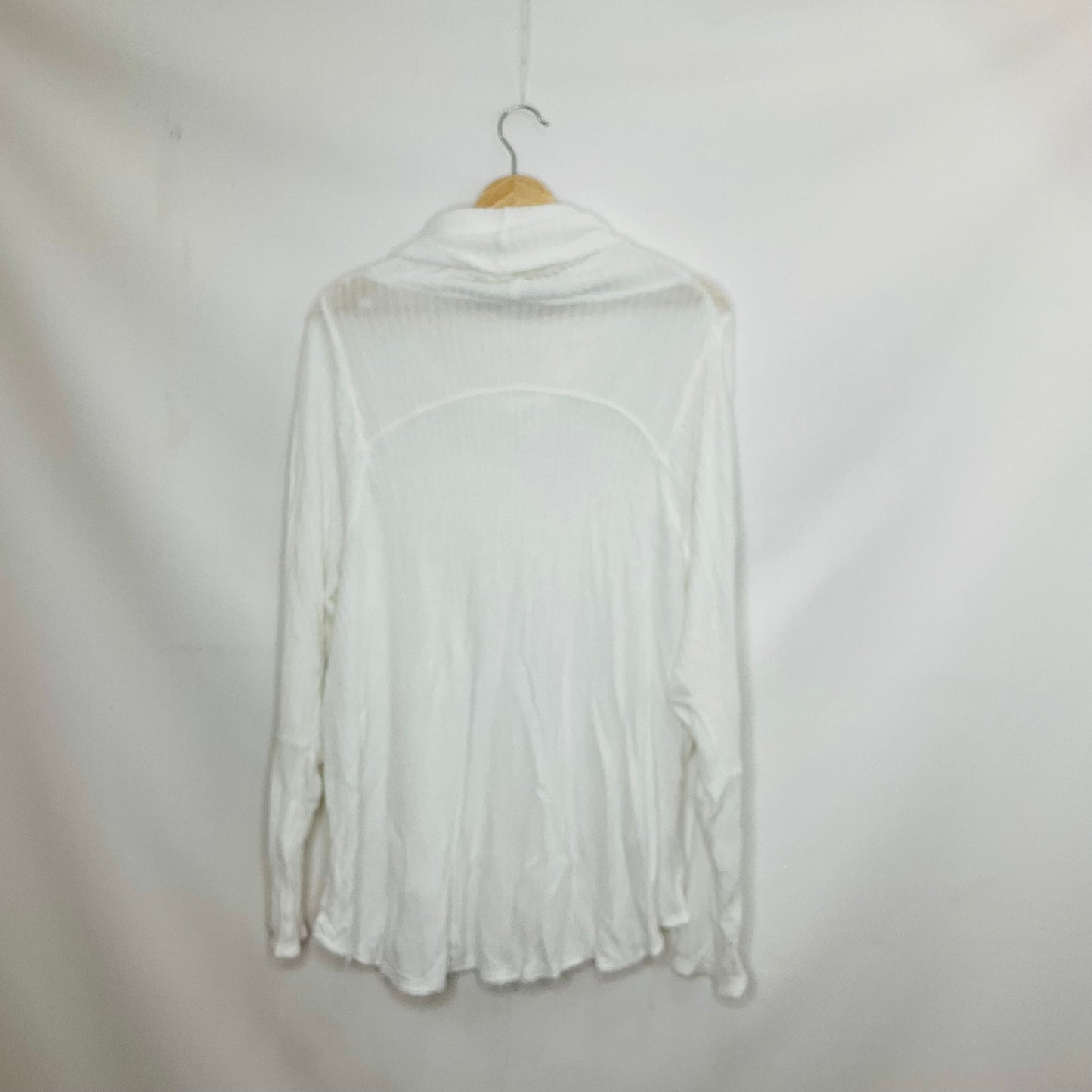 White Top Long Sleeve We The Free, Size M