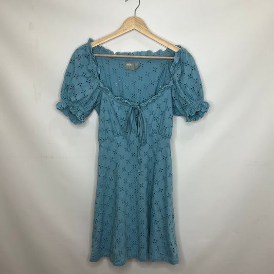 Blue Dress Casual Short Asos, Size 0
