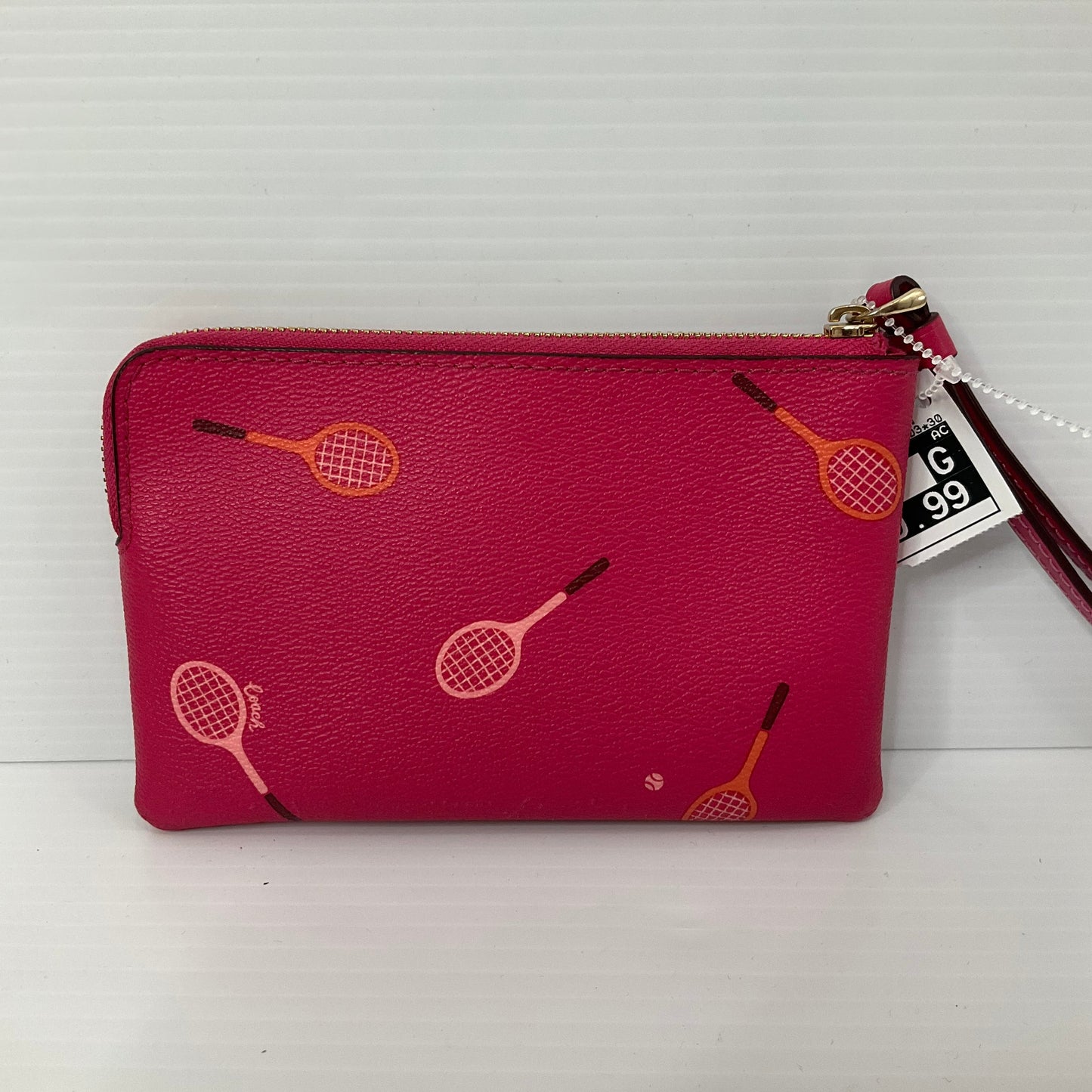 Wristlet Designer Coach, Size Small