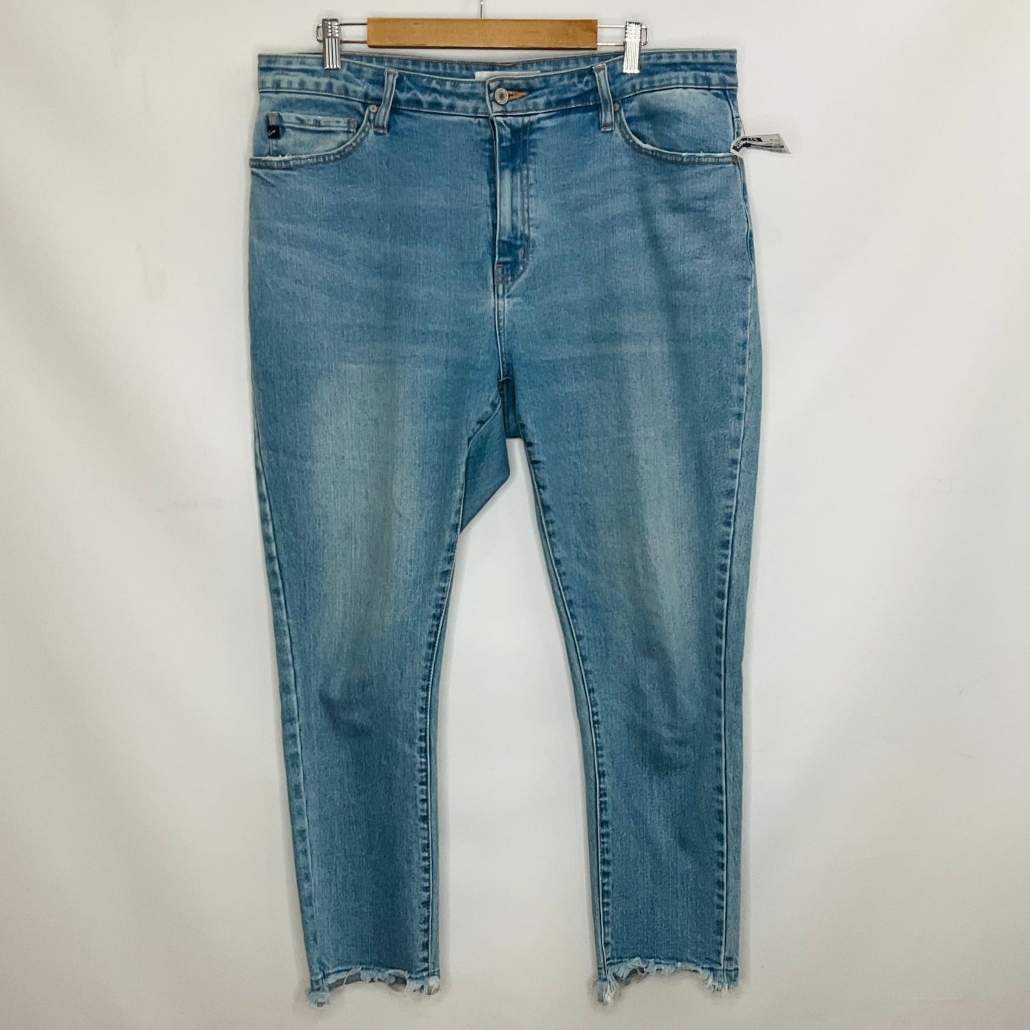 Blue Denim Jeans Skinny Kancan, Size 1x