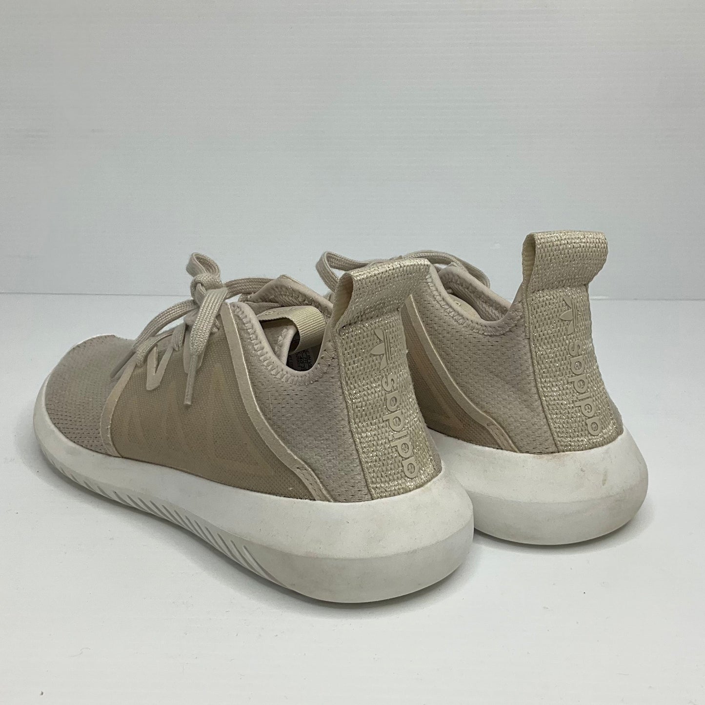 Beige Shoes Athletic Adidas, Size 8