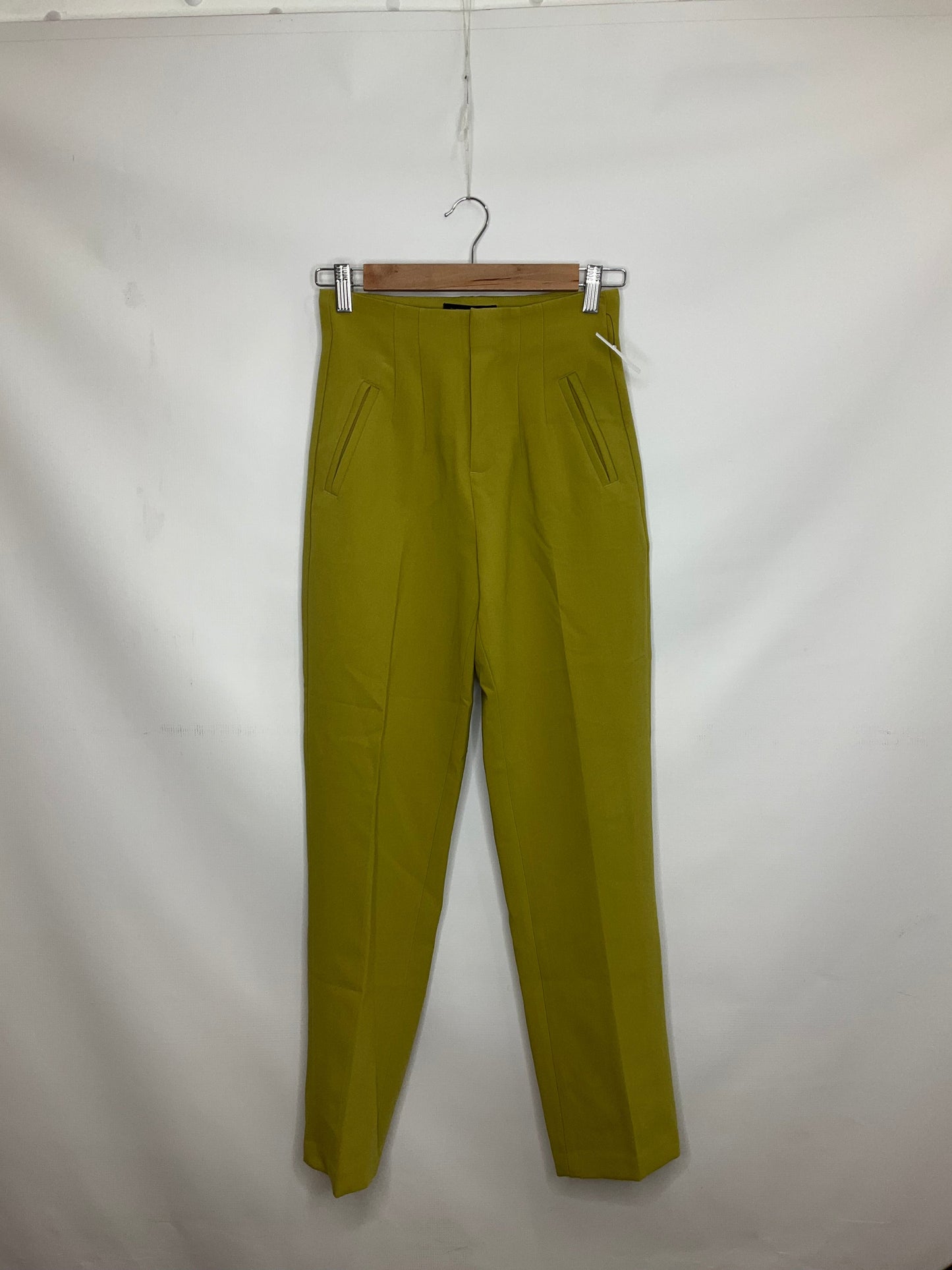 Chartreuse Pants Dress Banana Republic, Size 0
