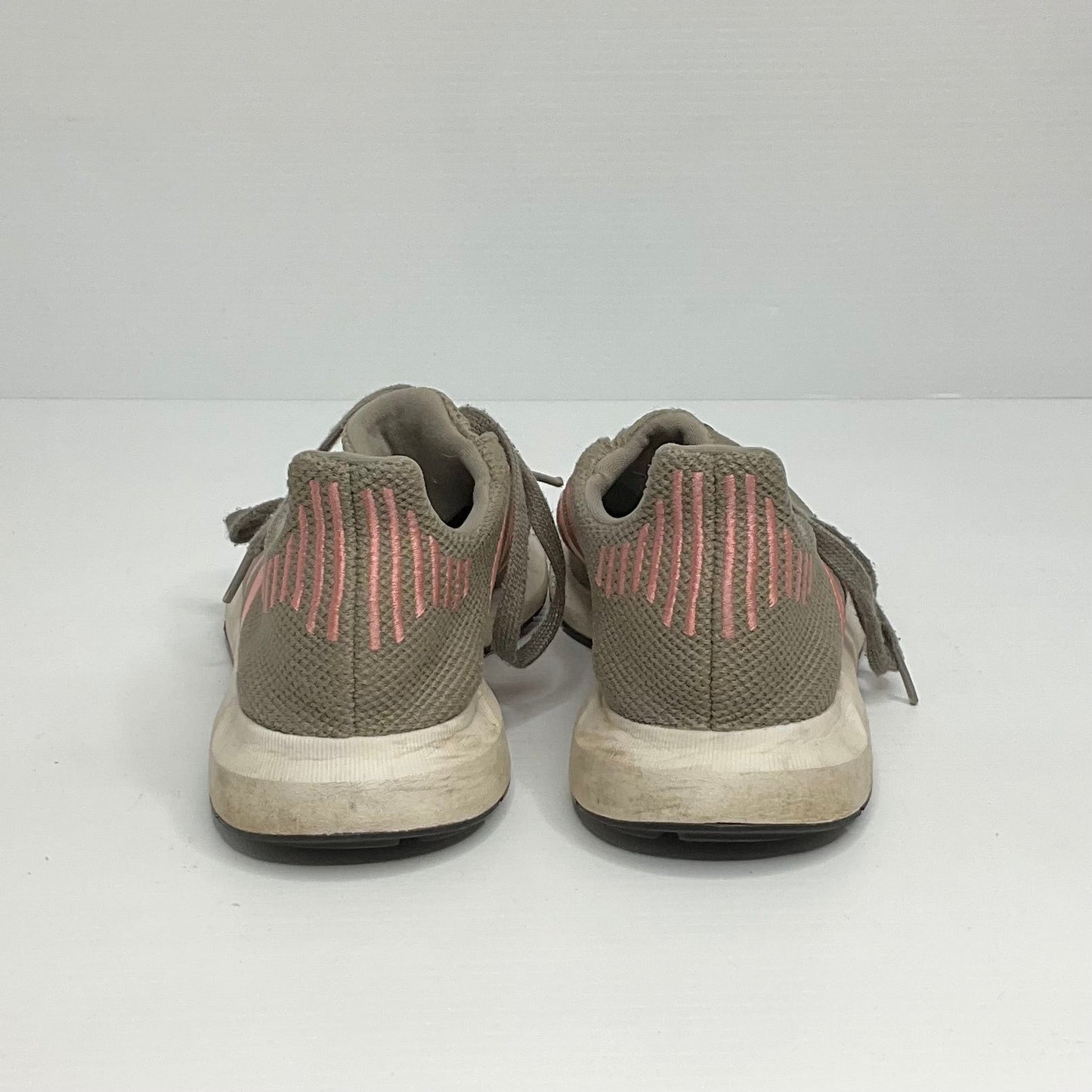 Pink & Tan Shoes Sneakers Adidas, Size 6.5