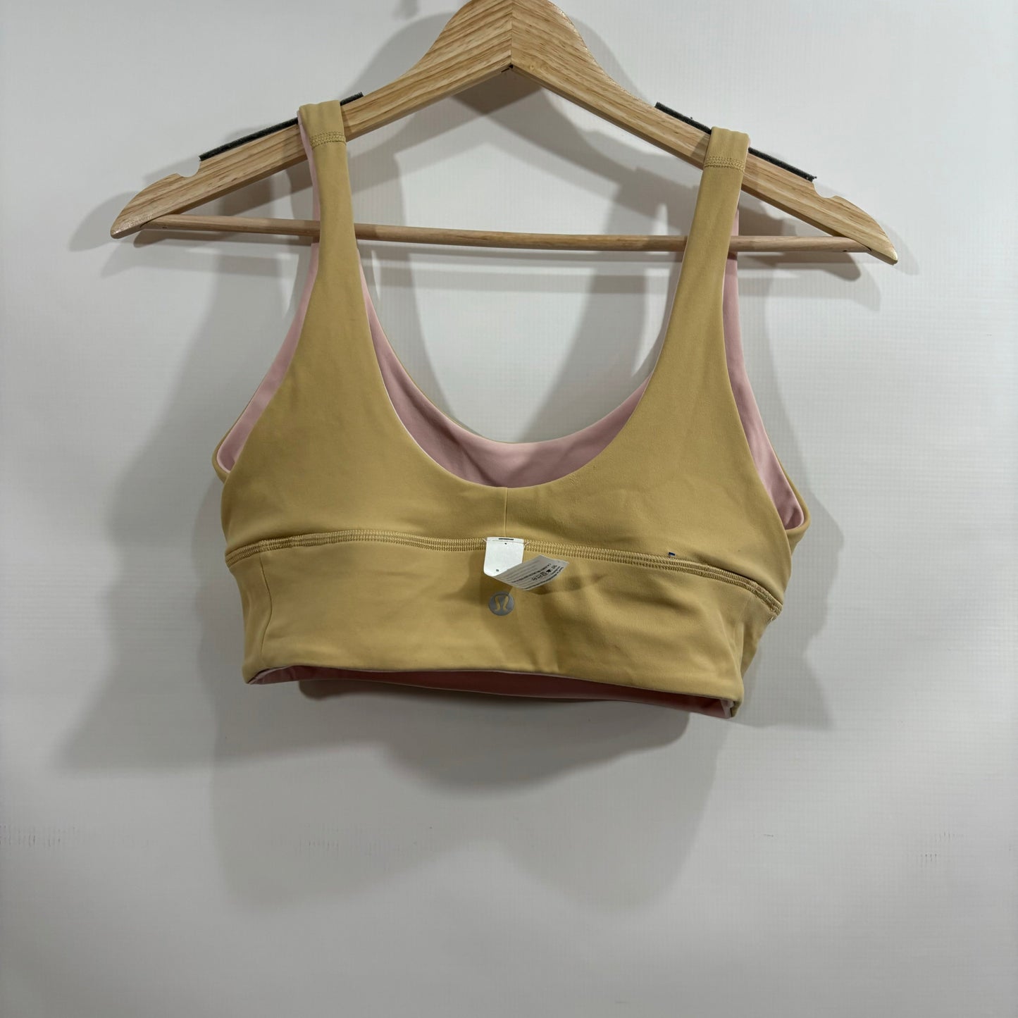 Athletic Bra By Lululemon In Pink, Size: 8