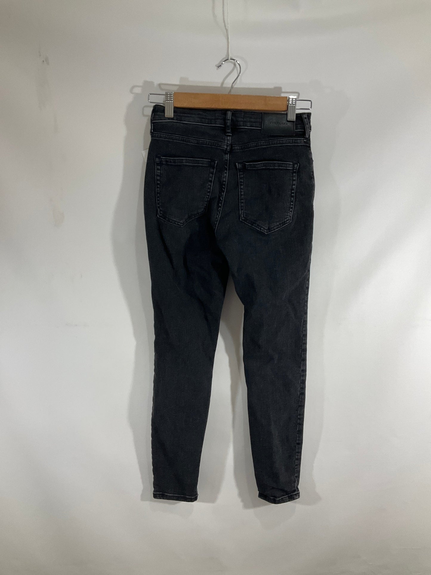 Jeans Skinny By Everlane In Black Denim, Size: 2