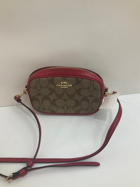 Crossbody Designer By Coach  Size: Small