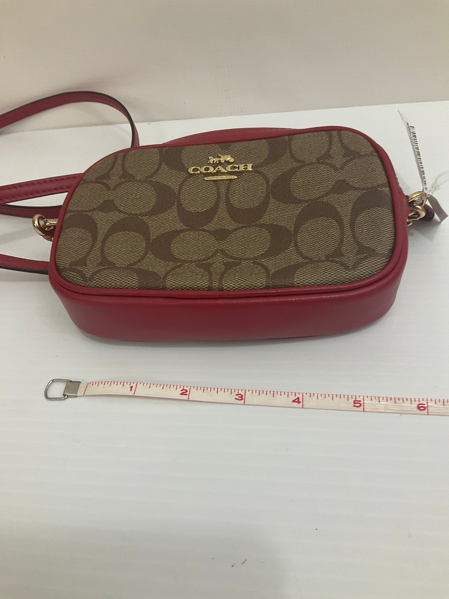 Crossbody Designer By Coach  Size: Small