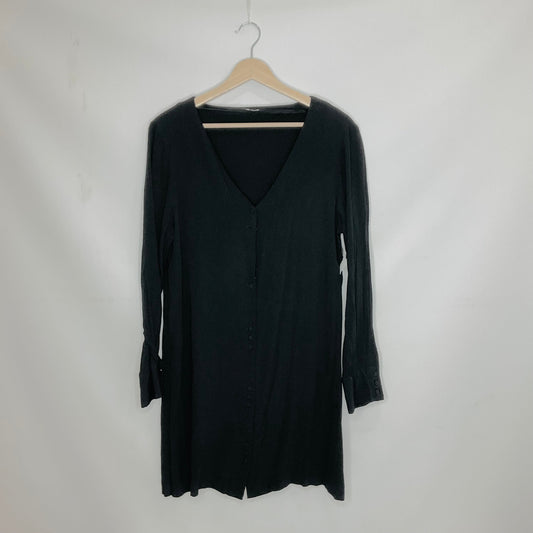 Tunic Long Sleeve By Madewell In Black, Size: M