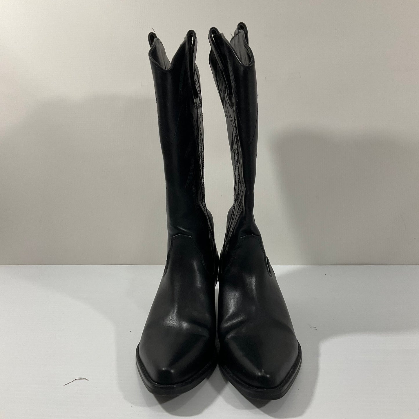 Boots Mid-calf Heels By Madden Girl In Black, Size: 6