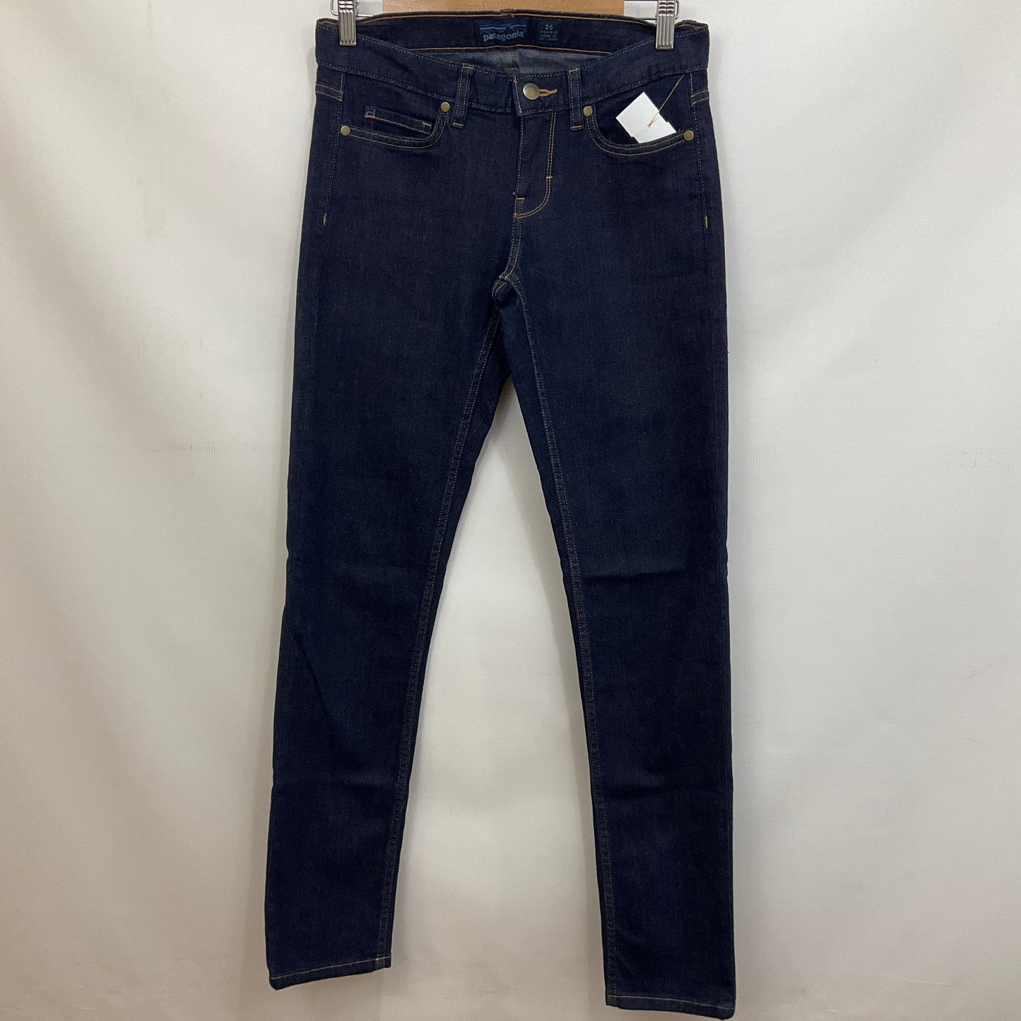 Jeans Skinny By Patagonia In Blue Denim, Size: 2