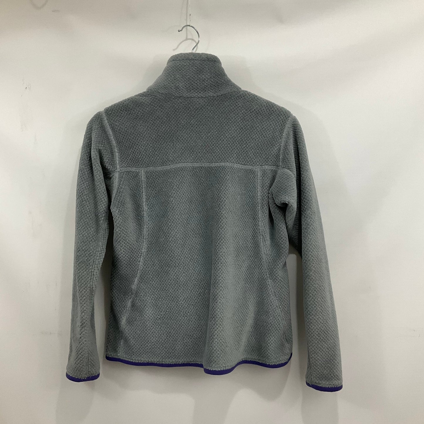 Athletic Fleece By Patagonia In Grey & Purple, Size: S