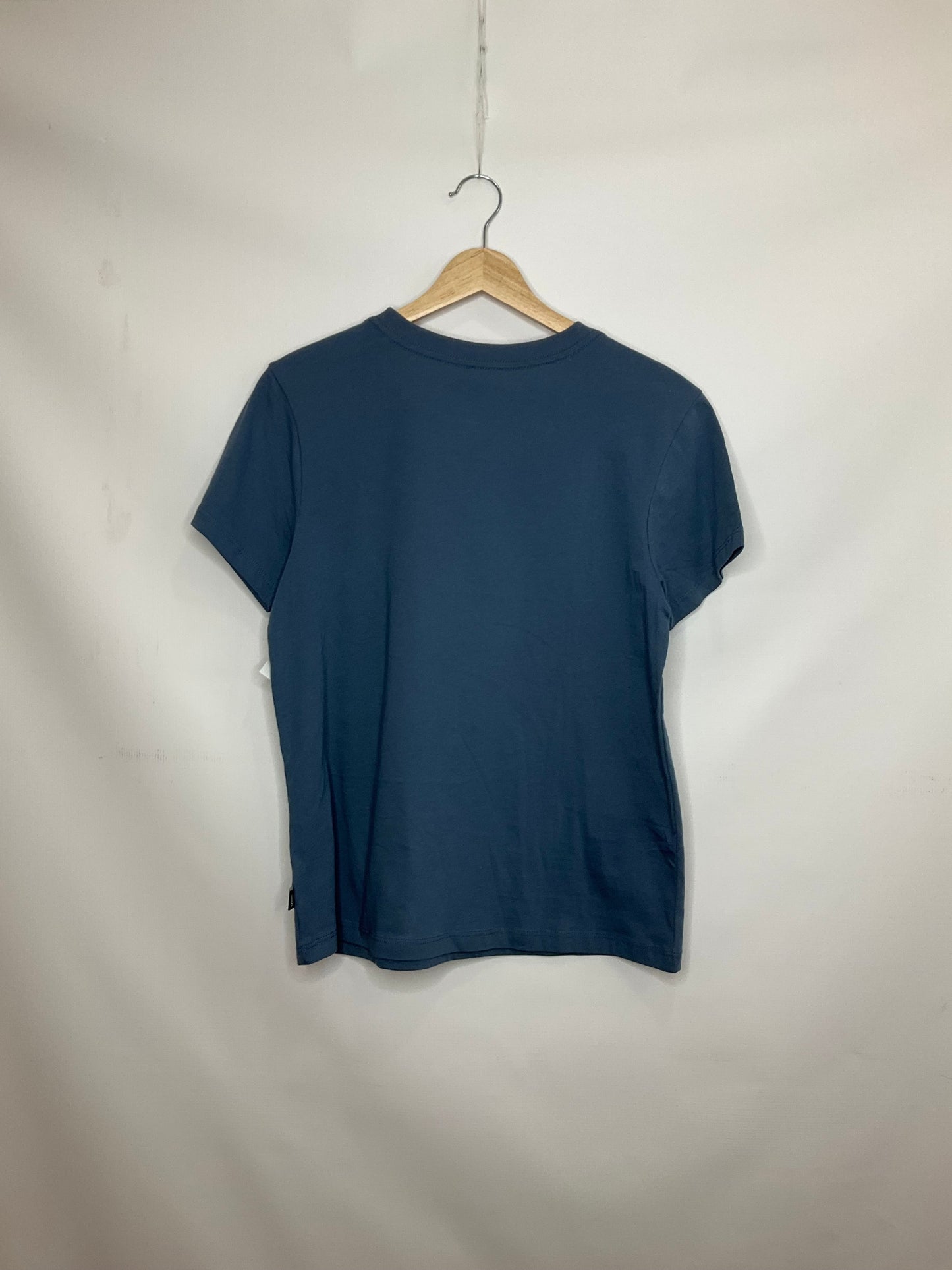 Blue Top Short Sleeve Basic Vans, Size L