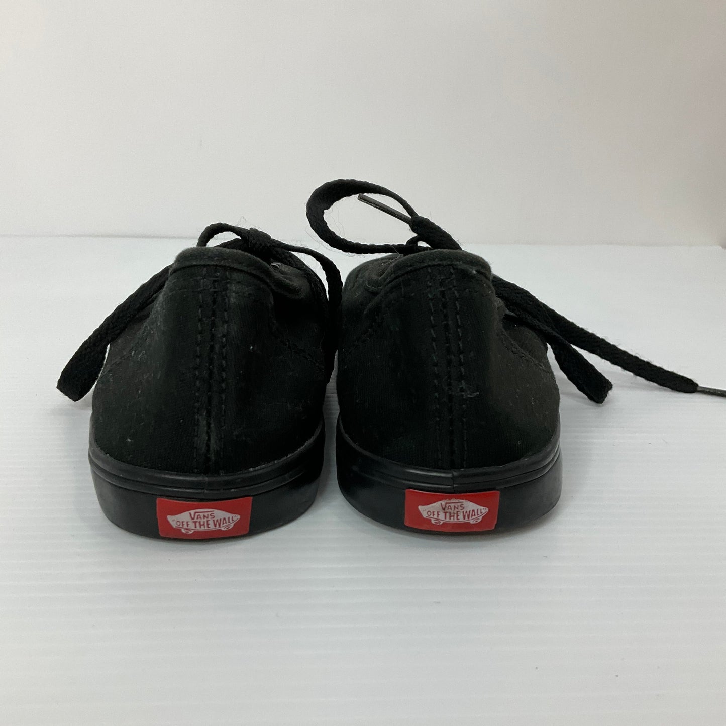 Black Shoes Sneakers Vans, Size 6.5