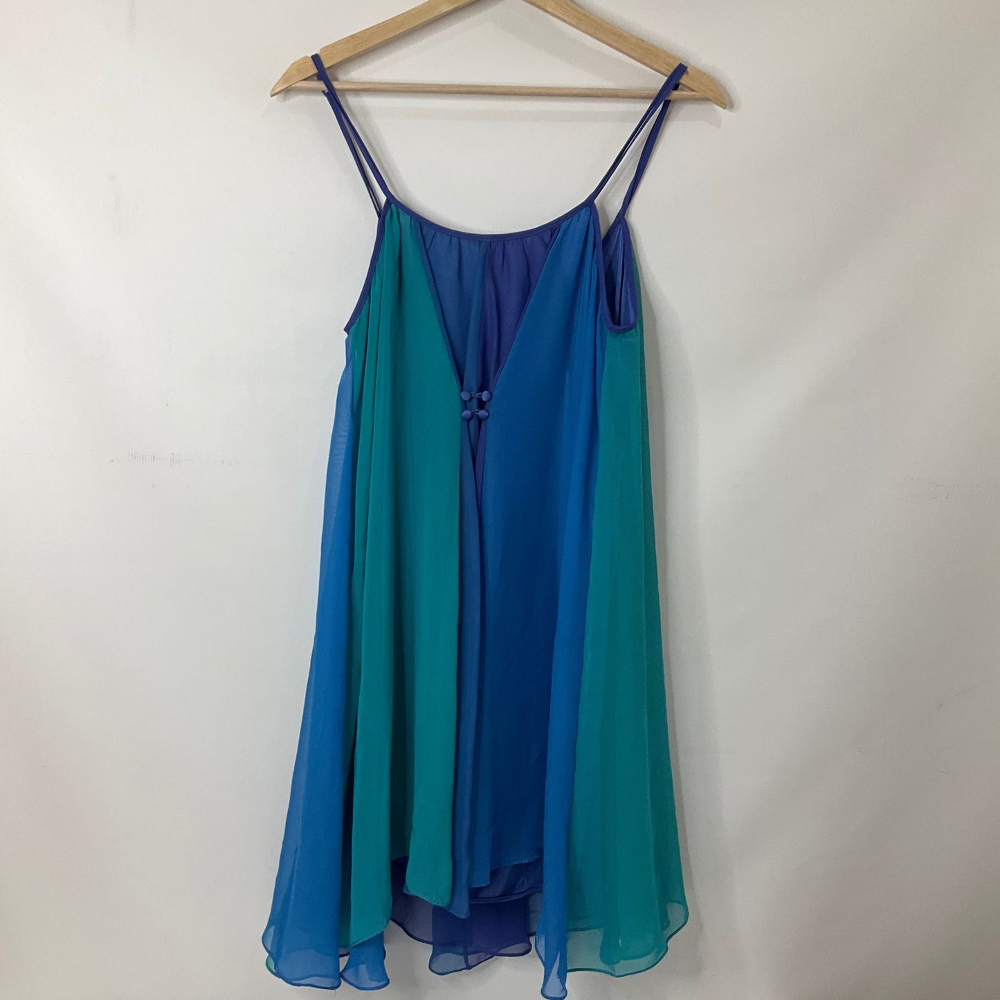 Blue & Purple Dress Party Short Free People, Size Xs