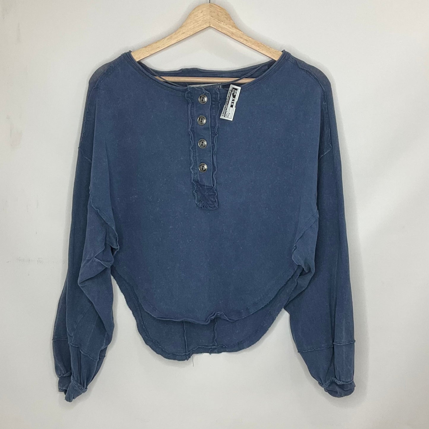 Blue Top Long Sleeve We The Free, Size S