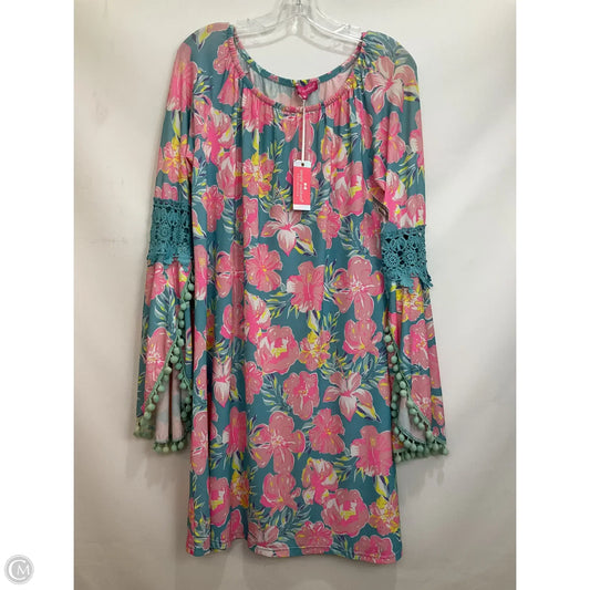 Dress Casual Short By Simply Southern In Floral Print, Size: M