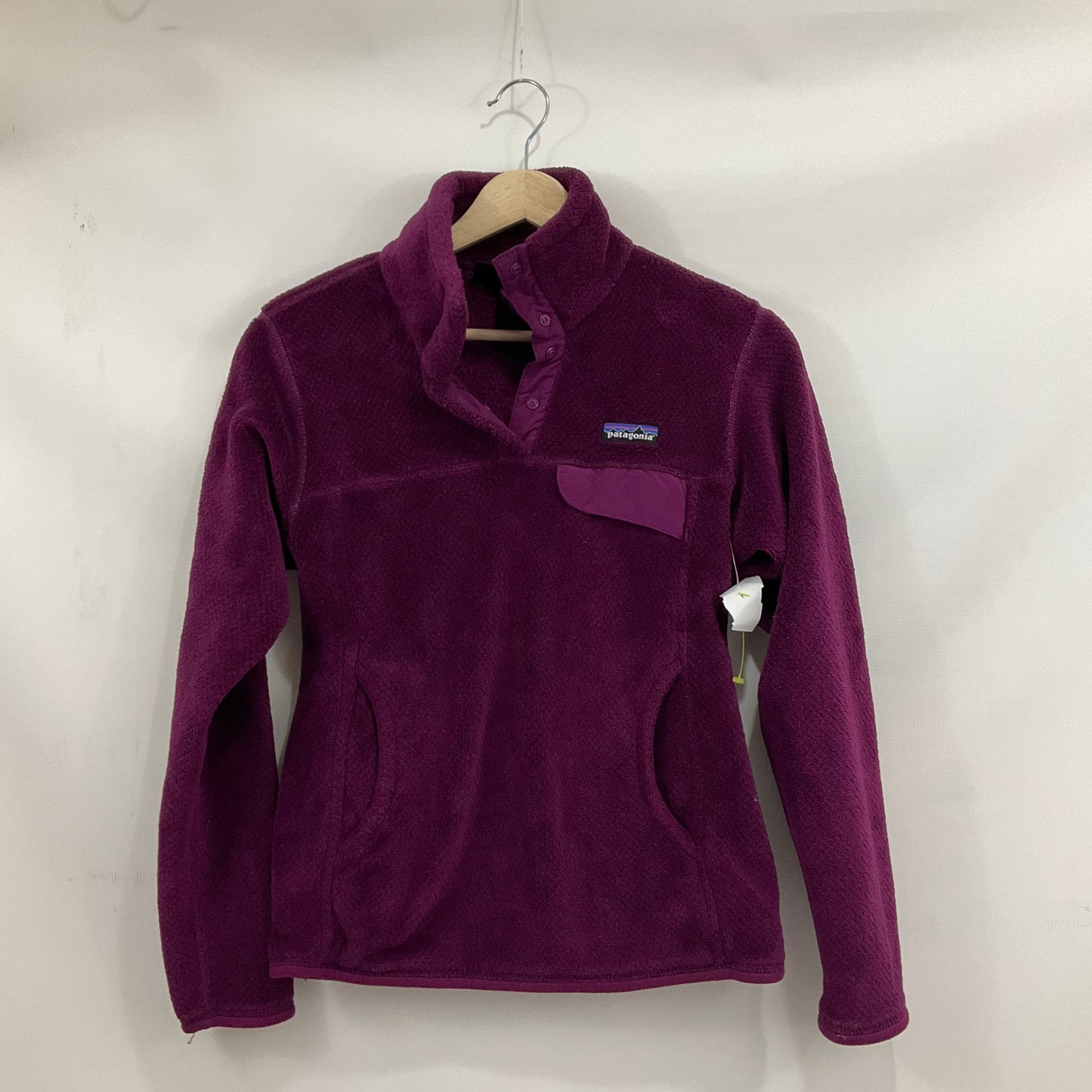 Jacket Fleece By Patagonia In Purple, Size: S