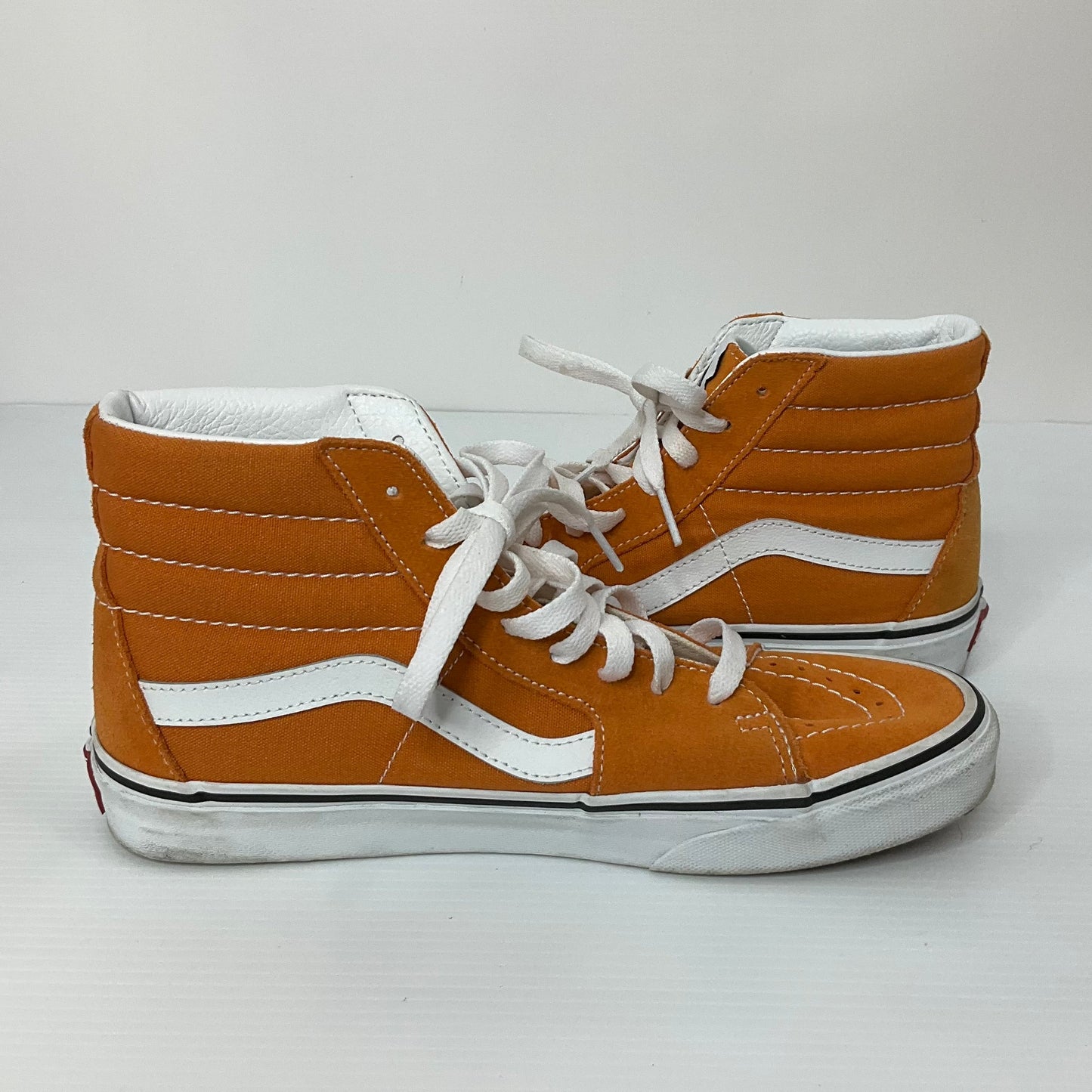 Orange Shoes Sneakers Vans, Size 6.5