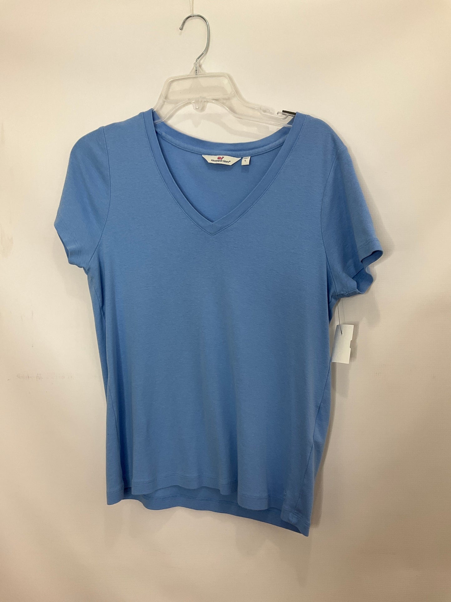 Blue Top Short Sleeve Basic Vineyard Vines, Size L