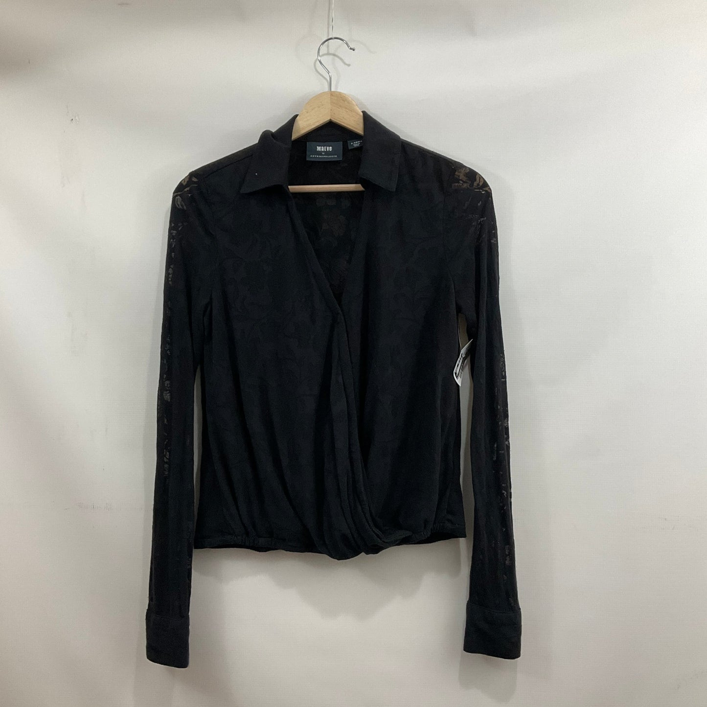 Top Long Sleeve Basic By Maeve In Black, Size: Xs