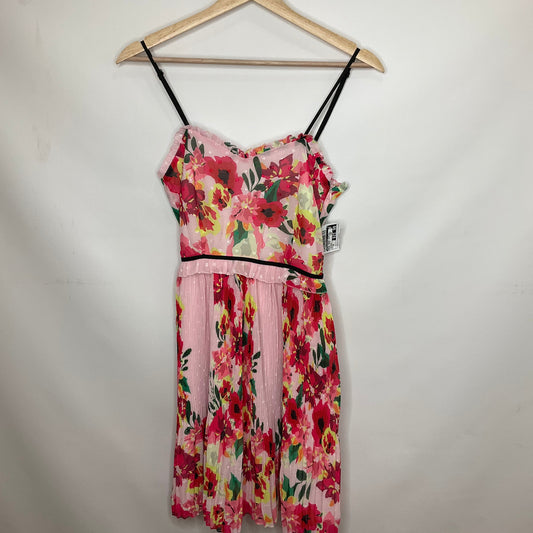 Floral Print Dress Casual Short Anthropologie, Size Xs