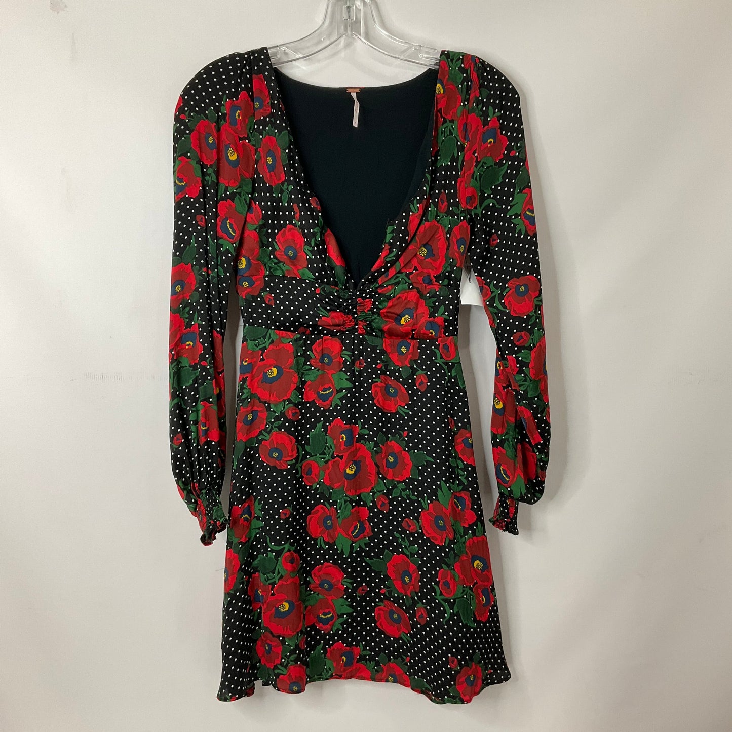 Floral Print Dress Casual Short Free People, Size 2