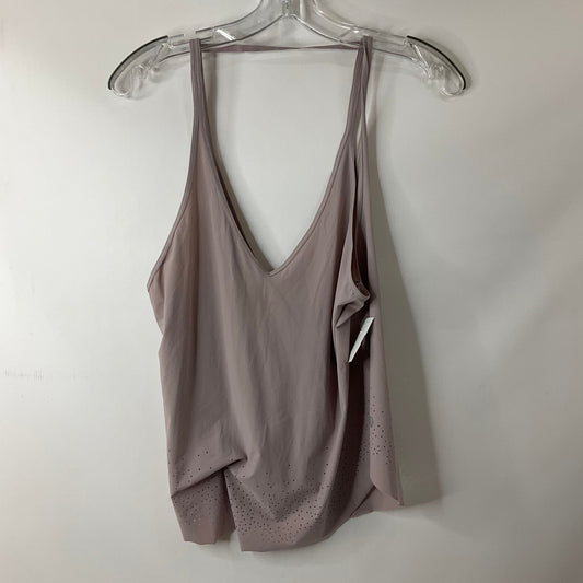 Athletic Tank Top By Lululemon In Purple, Size: 6