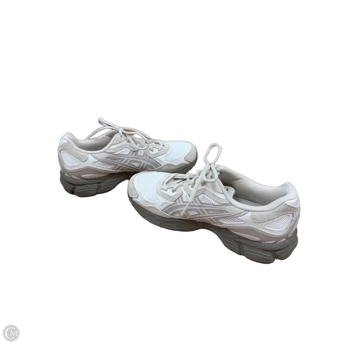 Shoes Athletic By Asics In White, Size: 7
