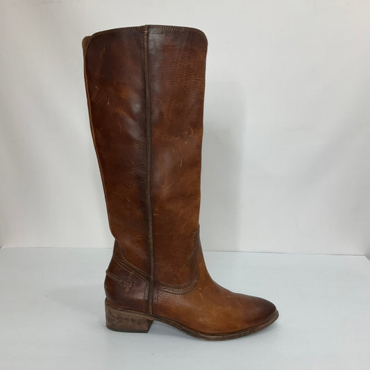 Brown Boots Western Frye, Size 7.5