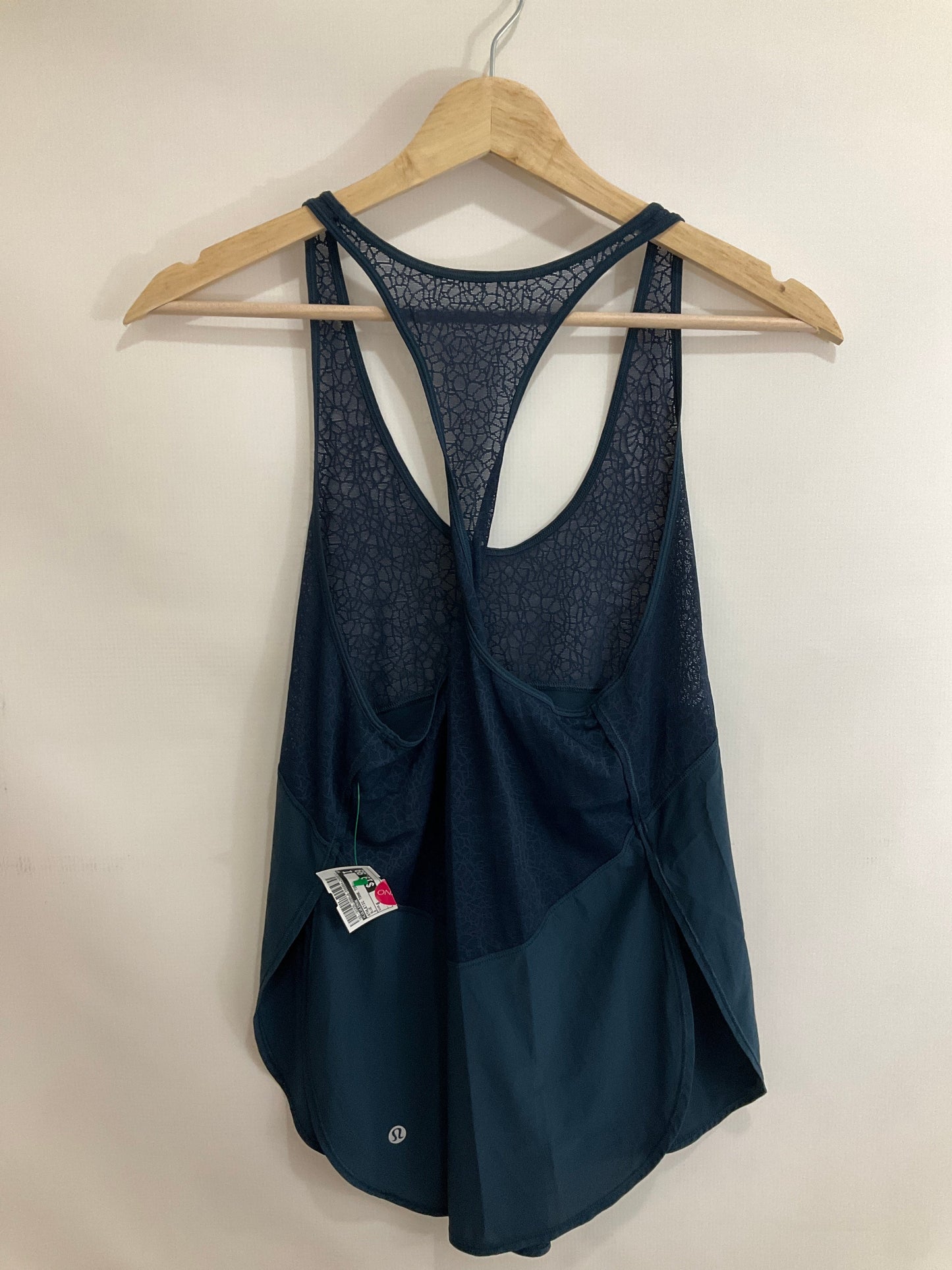 Athletic Tank Top By Lululemon In Blue, Size: 6