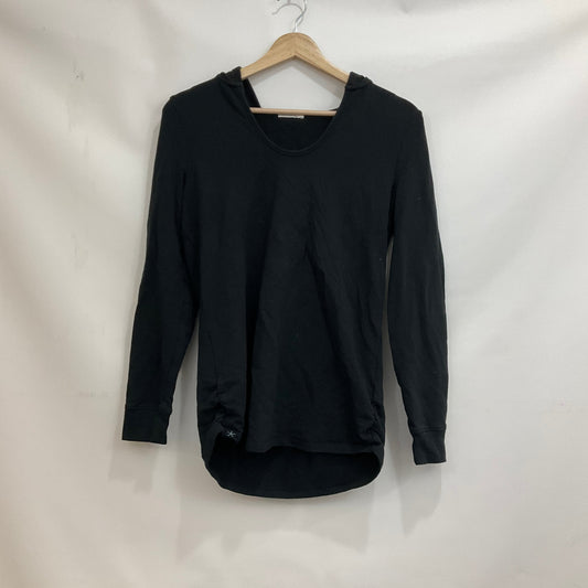 Sweatshirt Hoodie By Barefoot Dreams In Black, Size: S