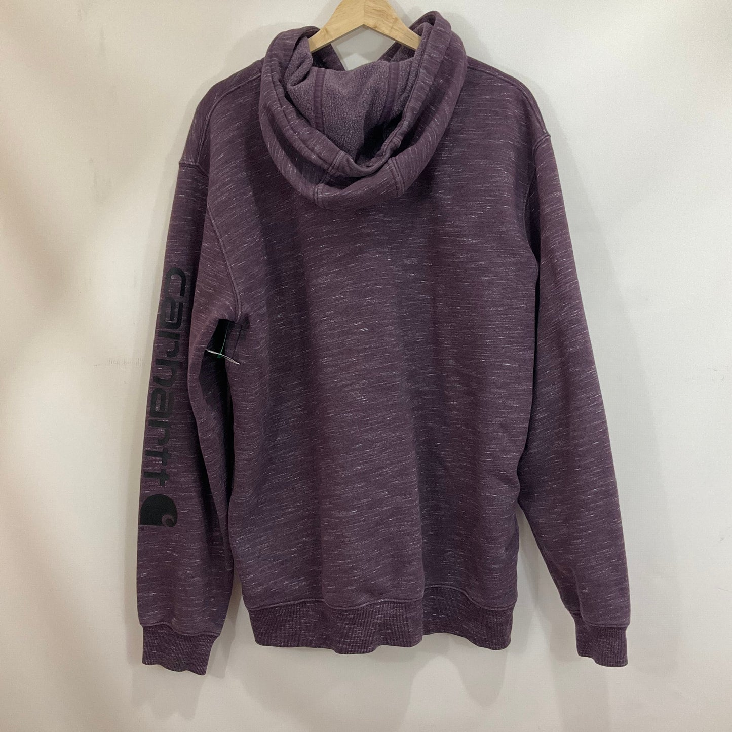 Sweatshirt Hoodie By Carhartt In Purple, Size: M