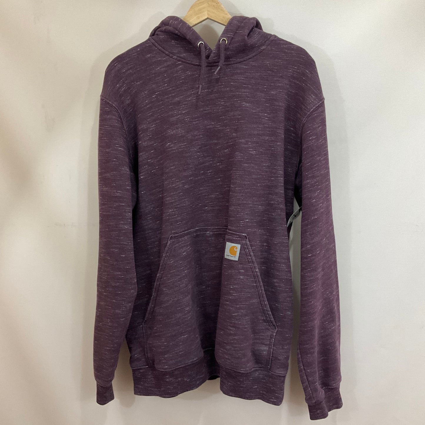 Sweatshirt Hoodie By Carhartt In Purple, Size: M